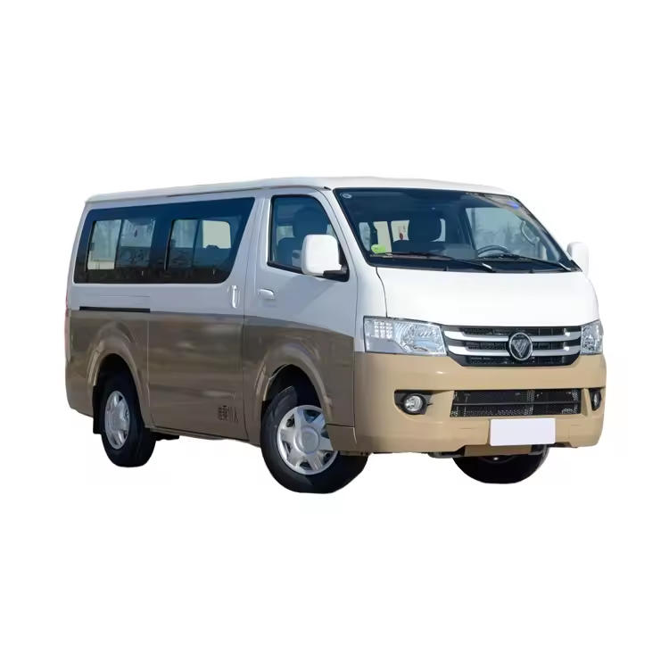 Luxury Foton G7 Bus Gasoline RHD LHD 4*2 Automatic Passenger Van City Bus 10 Seater
